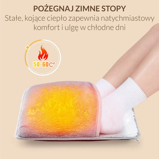 FOOTWARM PRO™ – Elektryczna Poduszka Grzewcza USB